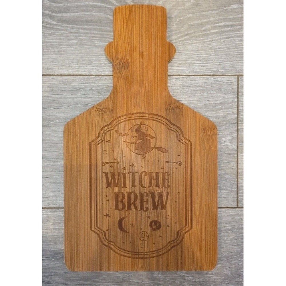 NEW Halloween Cutting Board WITCHE BREW